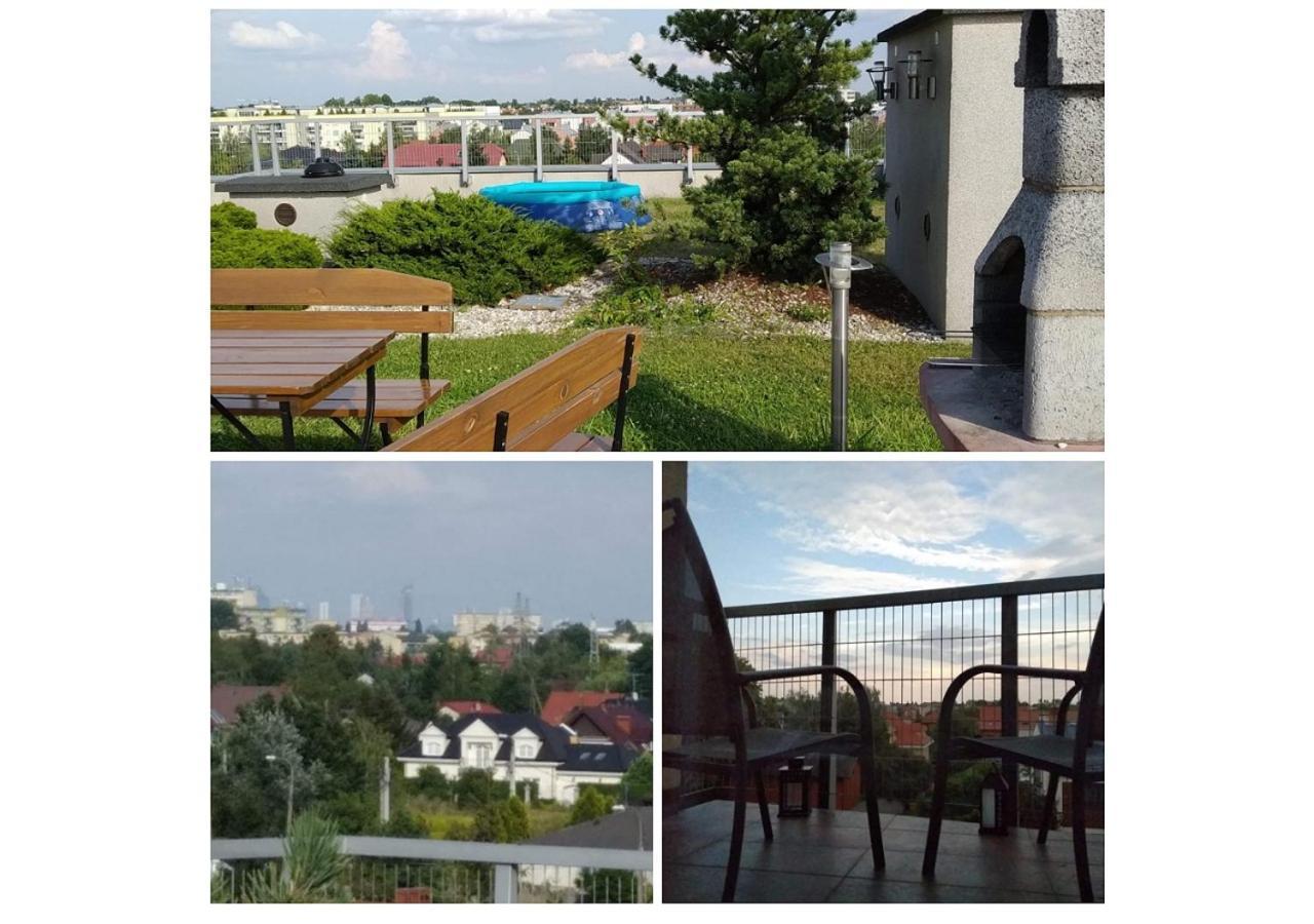 פרוז'קוב Sunny Penthouse With Roof Gardens Overlooking The Warsaw Palace Of Culture מראה חיצוני תמונה